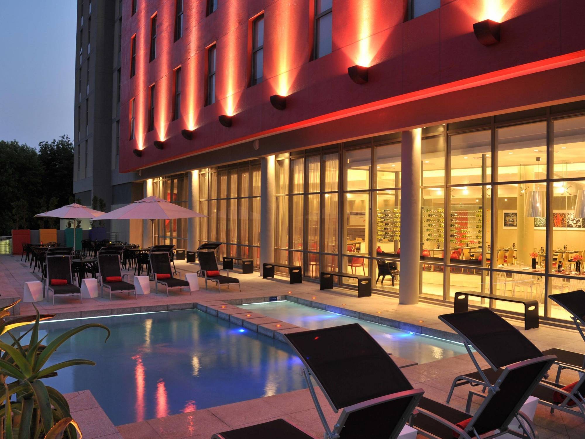 Park Inn Sandton Йоганнесбурґ Екстер'єр фото